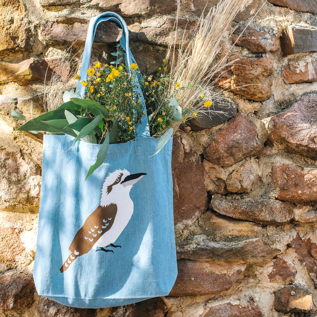 Kookaburra Tote Bag Australian Birds