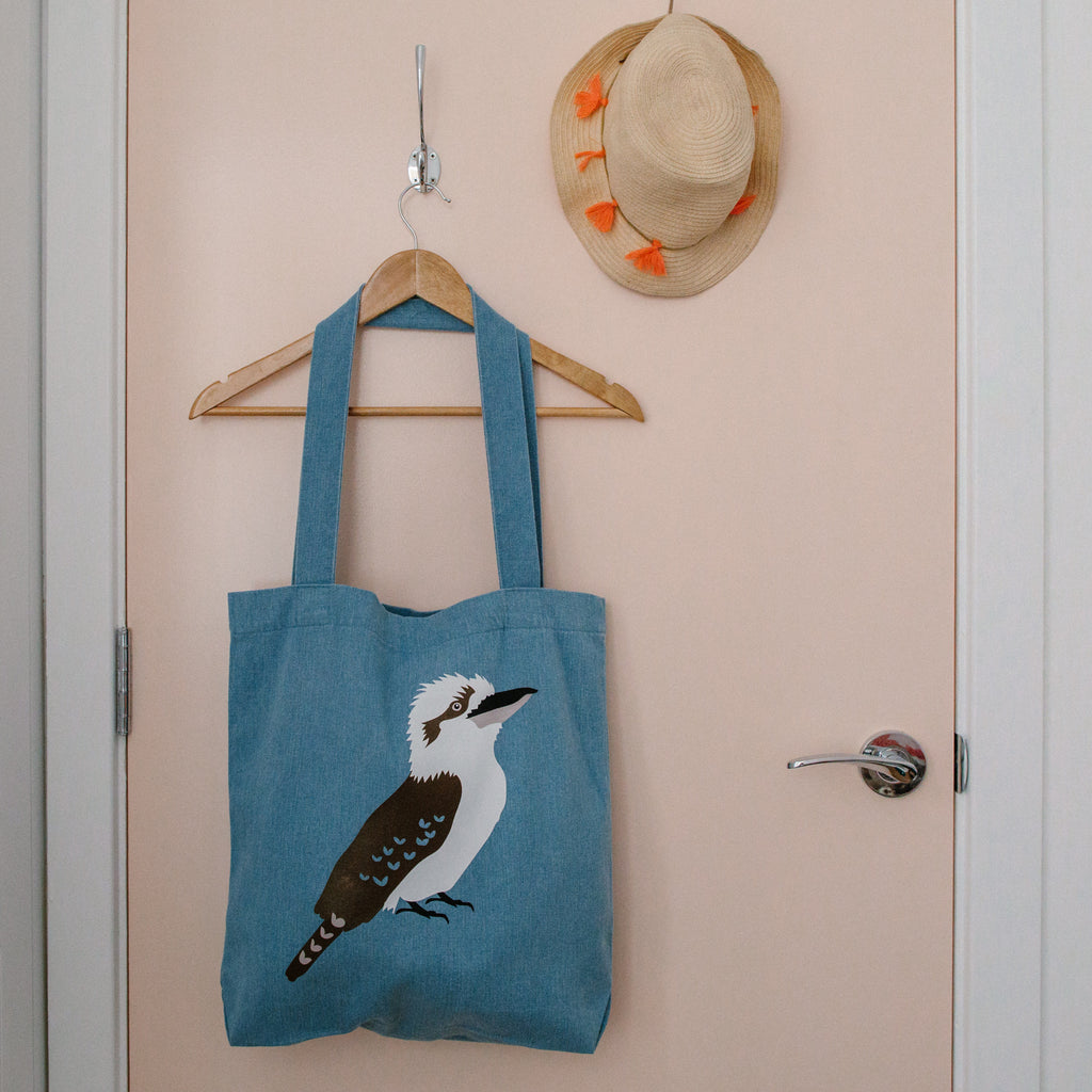 Kookaburra Tote Bag Australian Birds