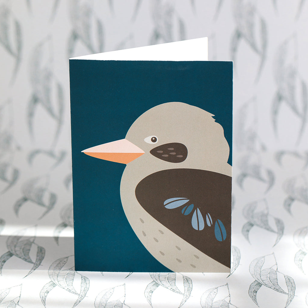 Kookaburra Greeting Card Love From Shop